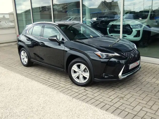 Lexus UX 250h HYBRID +ZWART LEDER +Zetelverwarming +Dodehoek +GPS +Parkeersensoren V&A +Camera