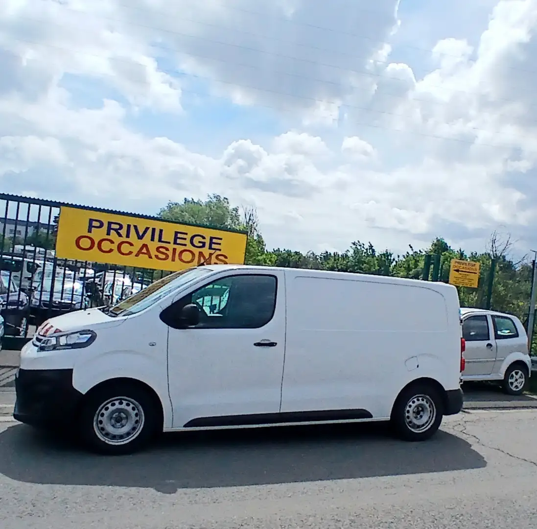 Citroen Jumpy 1.6 BlueHDi  3 PL  GPS AIRCO LONG PT LAT 115CV Blanc - 1