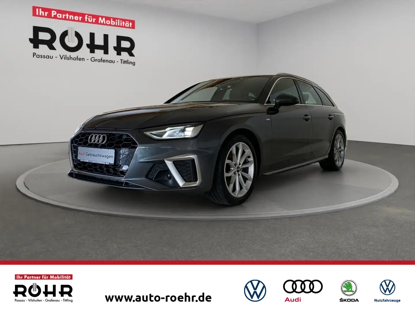 Audi A4 Avant S line 35 TFSI S tronic (Garantie 06/2029.SH Grau - 1