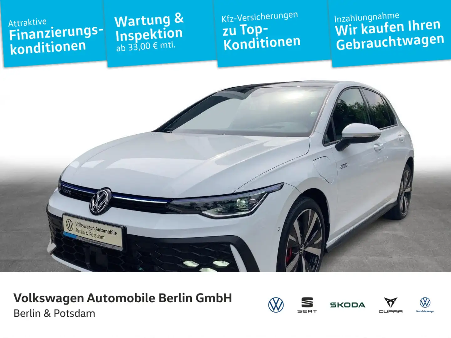 Volkswagen Golf GTE VIII 1.5 eHybrid GTE Alb - 1