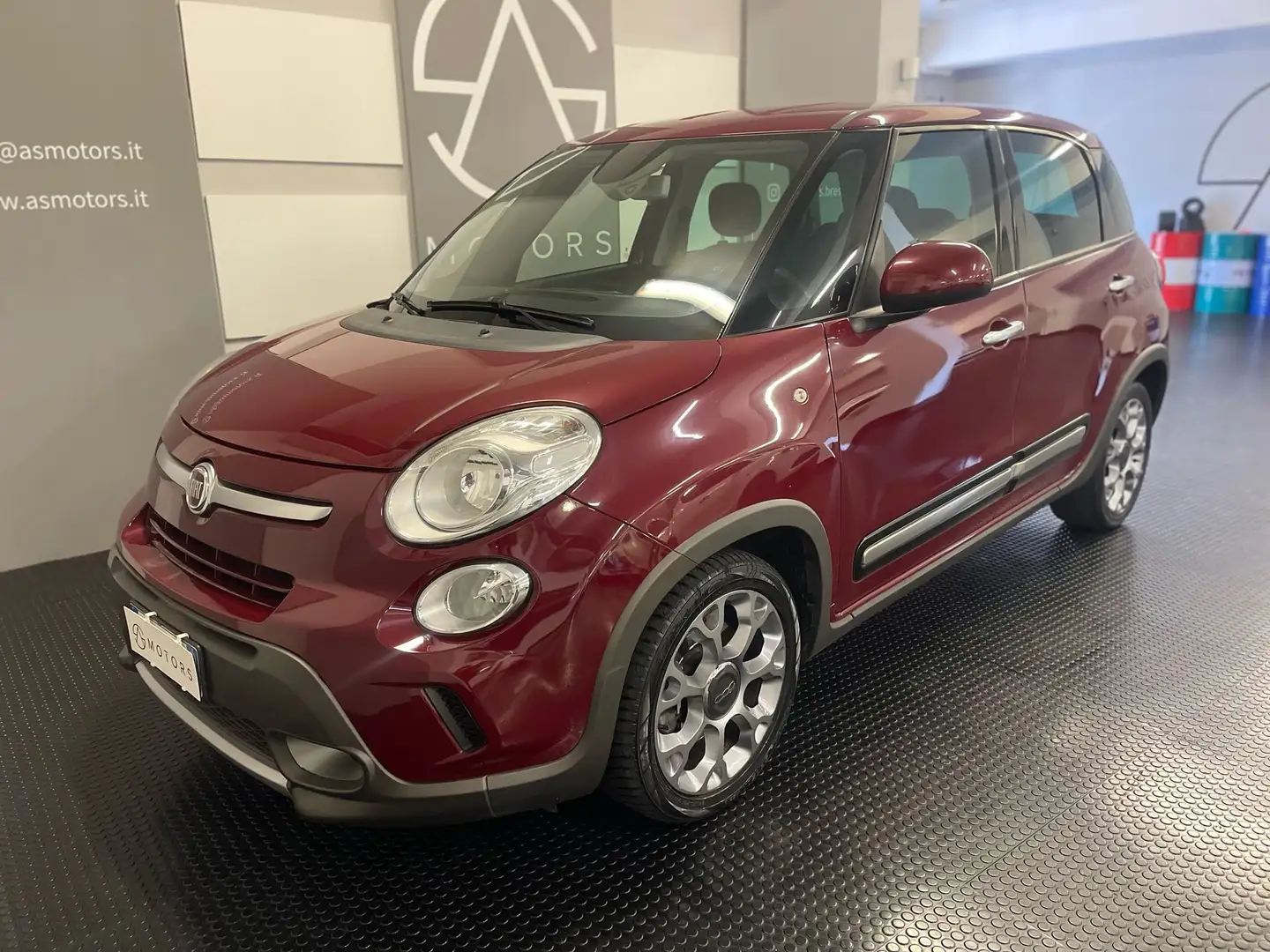 Fiat 500L 500L 1.6 mjt Trekking 120cv E6 Rosso - 1