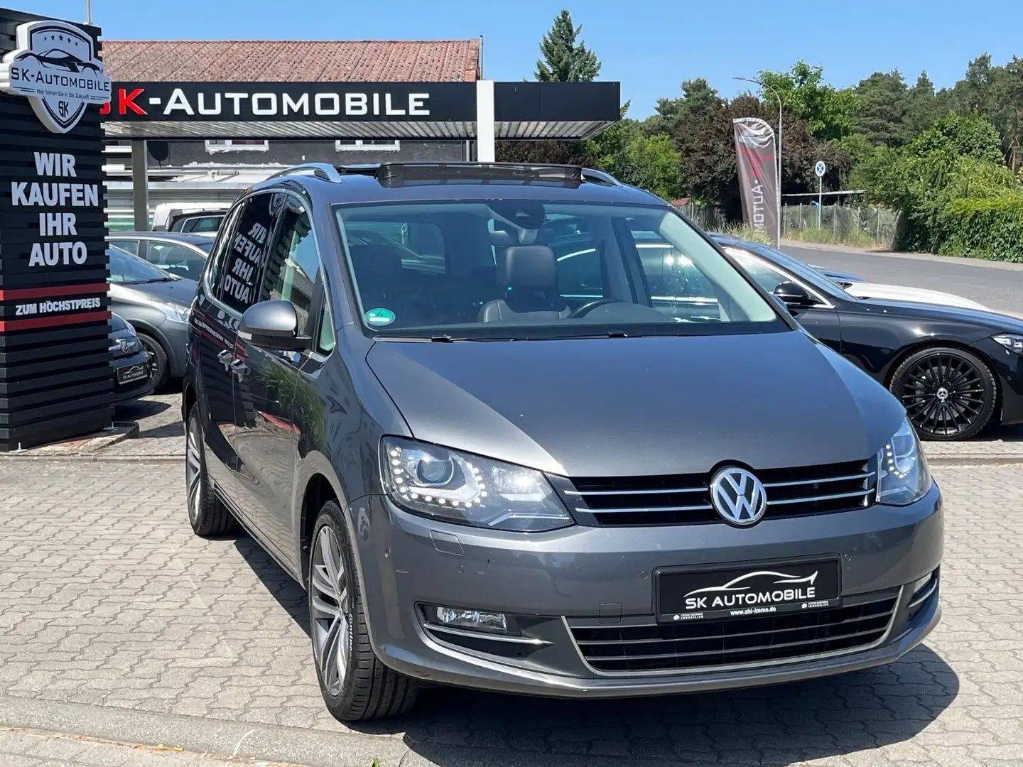 Volkswagen Sharan Highline 7-SITZE-ACC-PANO-LEDER-KAMERA-SZ Gris - 1