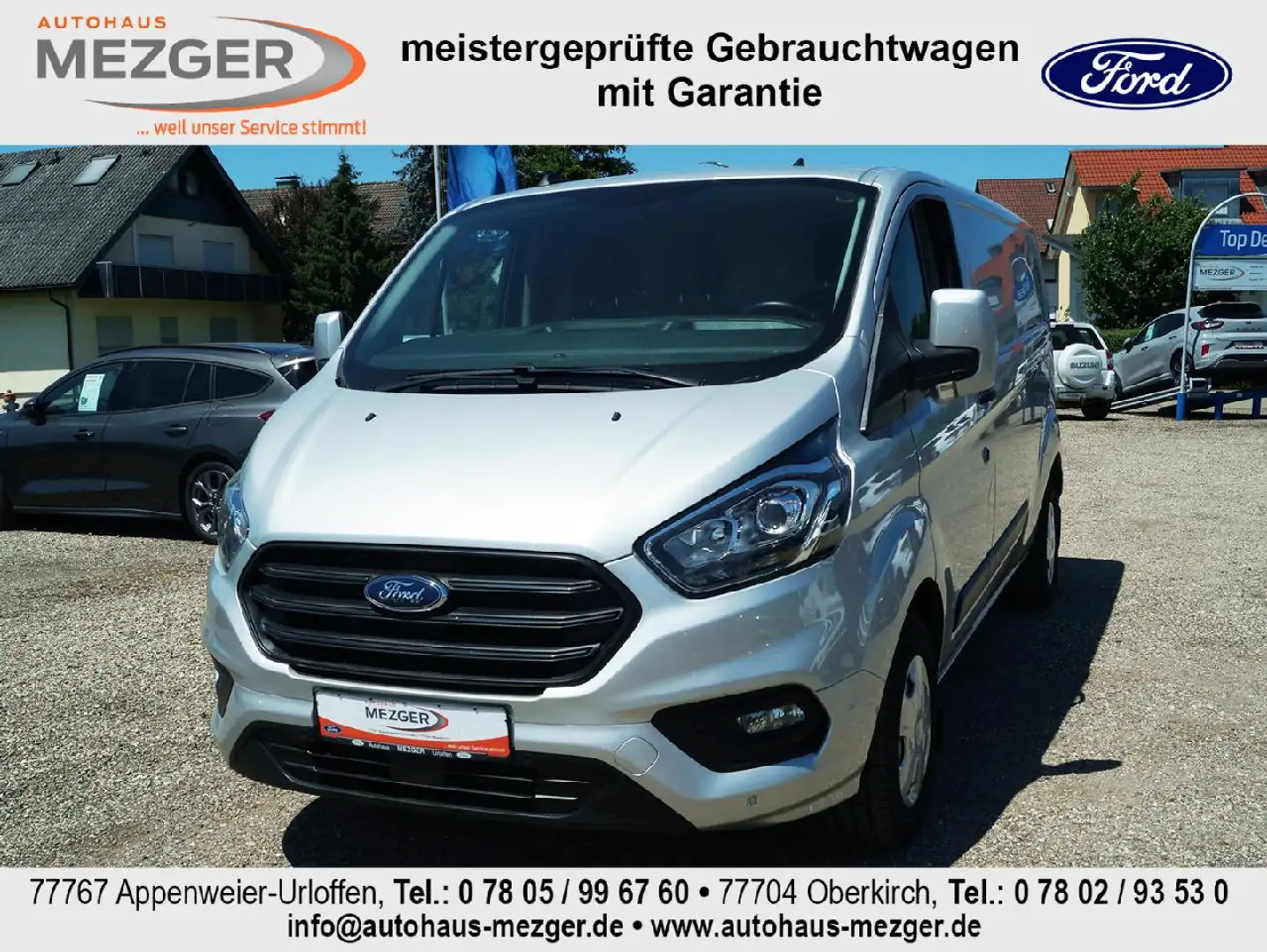 Ford Transit Custom 300 L2 Trend Silber - 1