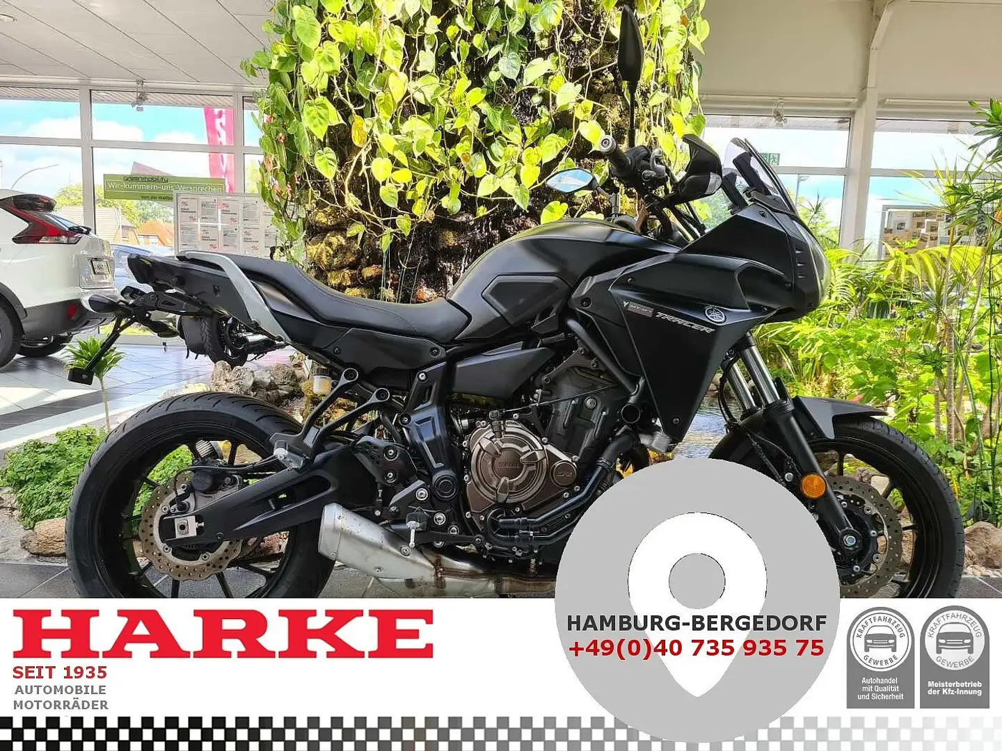 Yamaha MT-07 Tracer ABS Schwarz - 1