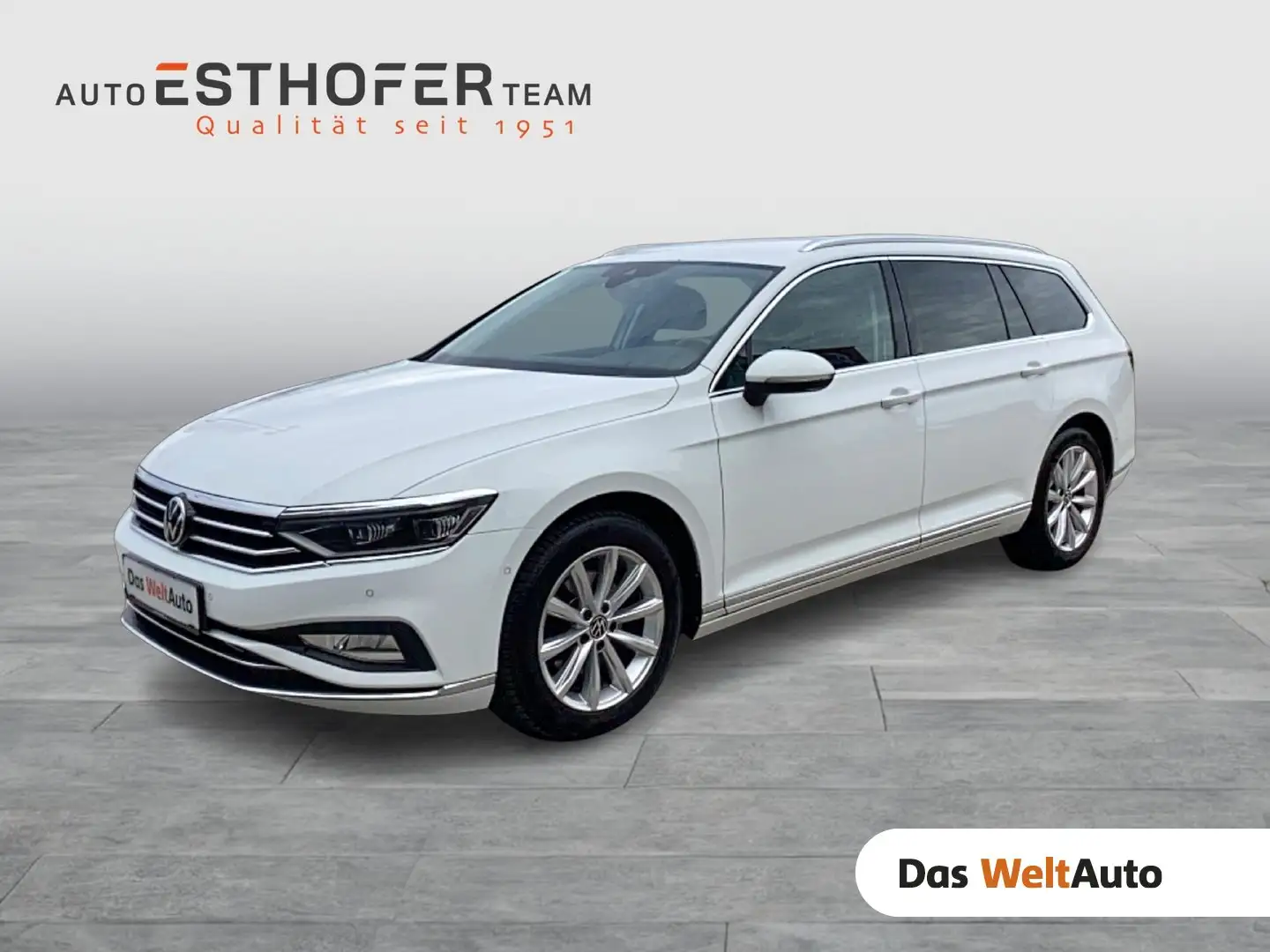 Volkswagen Passat Variant Elegance TDI DSG Weiß - 1