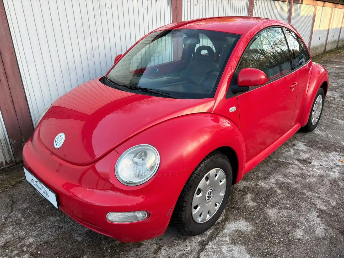 Volkswagen New Beetle Lim. 2.0,Klima,Tüv 09.2027,El.Fenster Rouge - 2