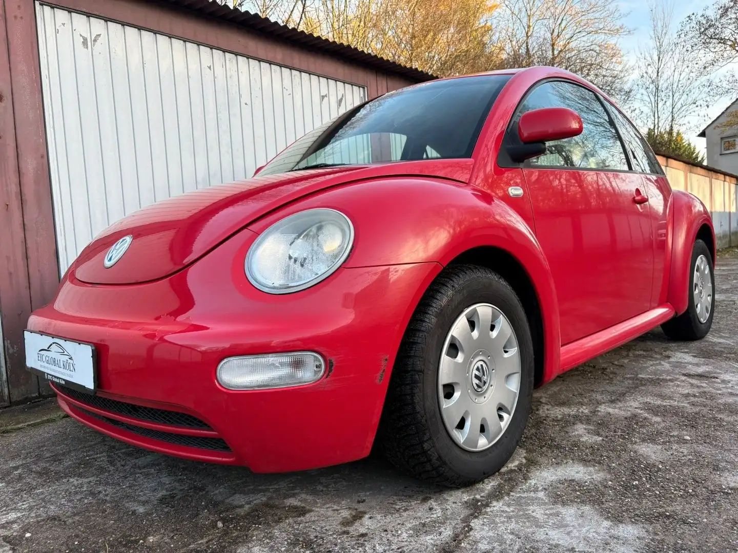 Volkswagen New Beetle Lim. 2.0,Klima,Tüv 09.2027,El.Fenster Rouge - 1
