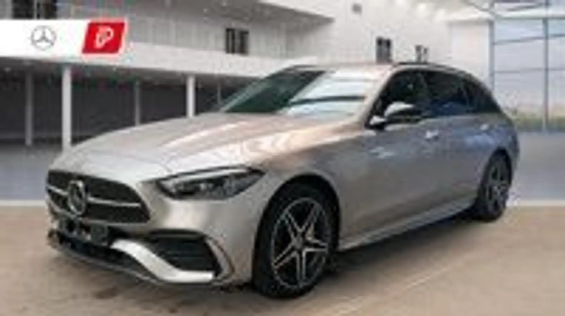 Mercedes-Benz C 300 Te AMG NAVI+LED+AHK+EL.SITZ+ACC+KAM+NIGHT Argent - 2