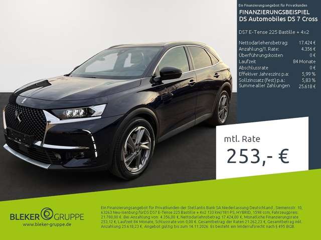 Imagine DS Automobiles DS 7 Crossback DS7 E-Tense 225 Bastille + 4x2