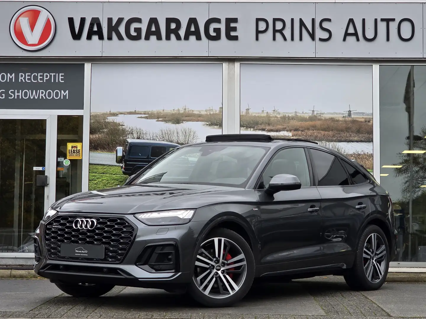 Audi Q5 Sportback 55 TFSIe quattro S line |PANO|B&O|STOEL+ Gris - 1