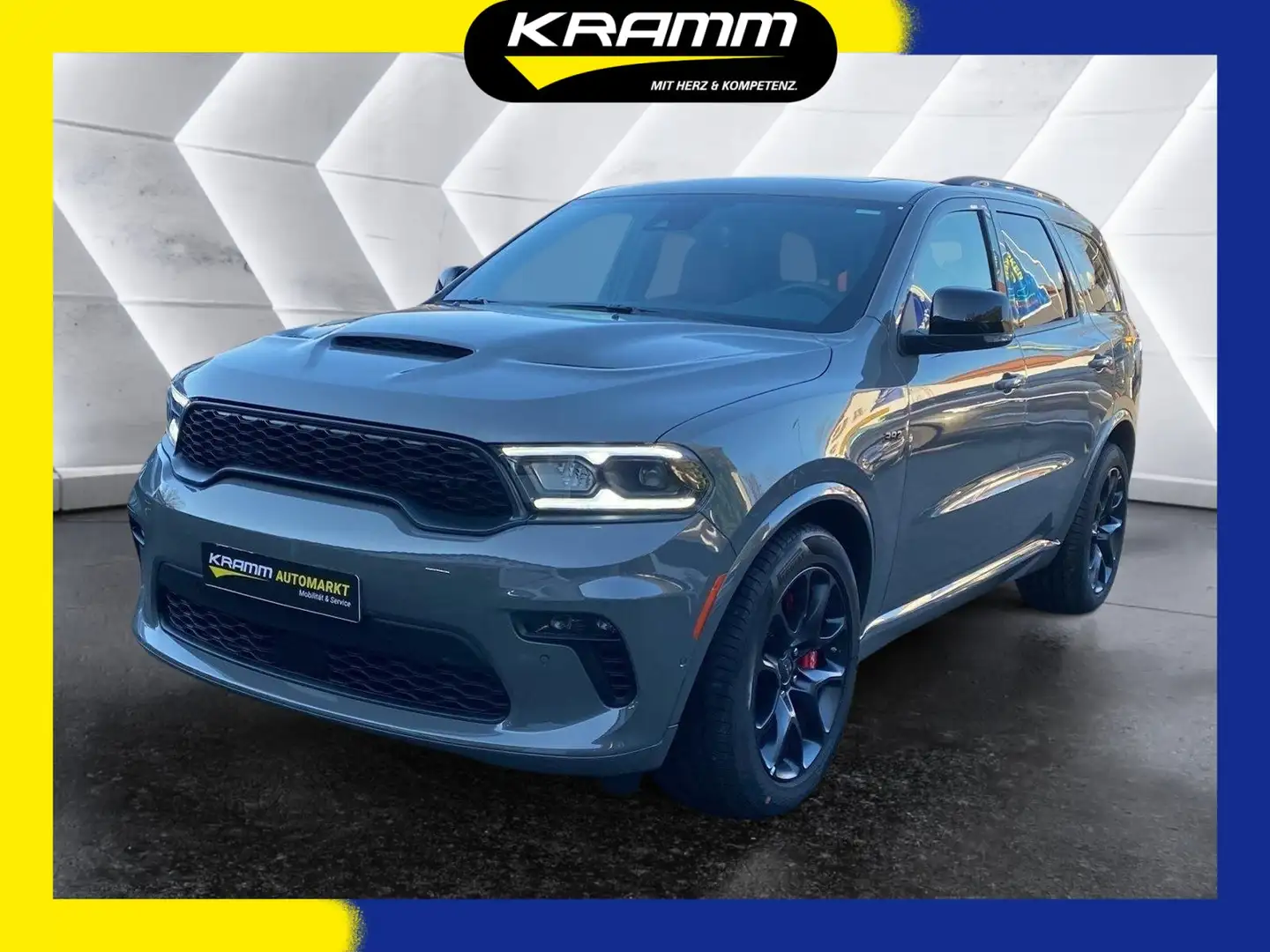 Dodge Durango SRT Black Premium LED AHK Winterp. BT Szary - 1