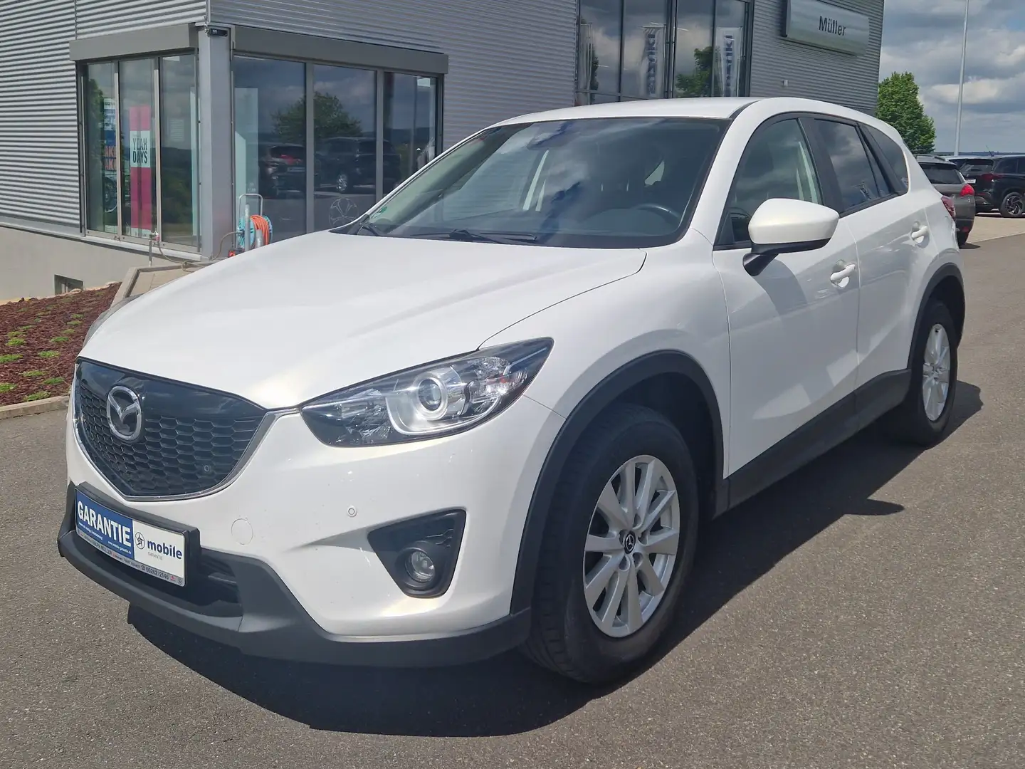 Mazda CX-5 Center-Line 2WD AHK Navi Blanc - 1