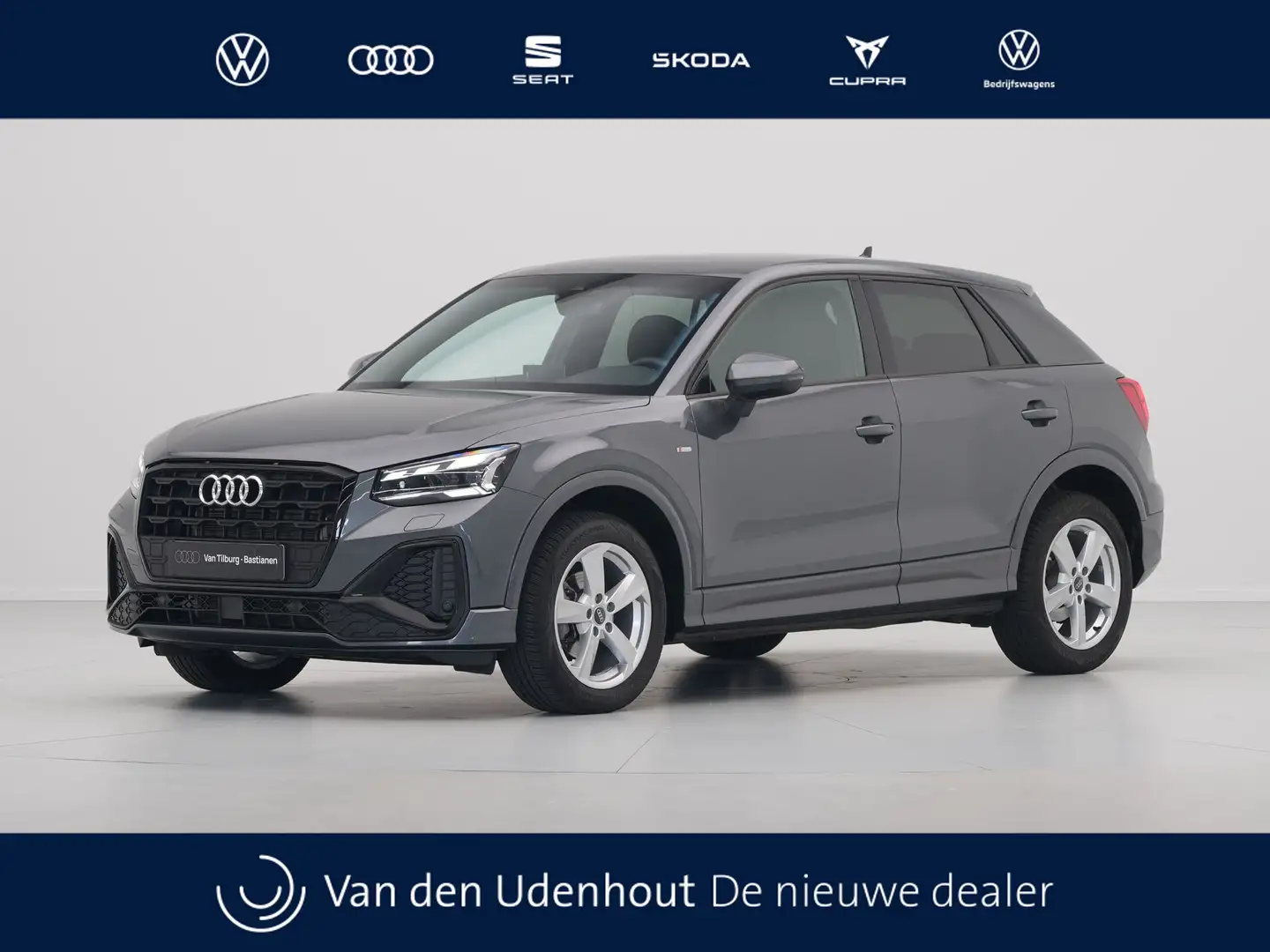 Audi Q2 35 TFSI 150 pk S-Tronic S-Line Edition Navi Clima Gris - 1