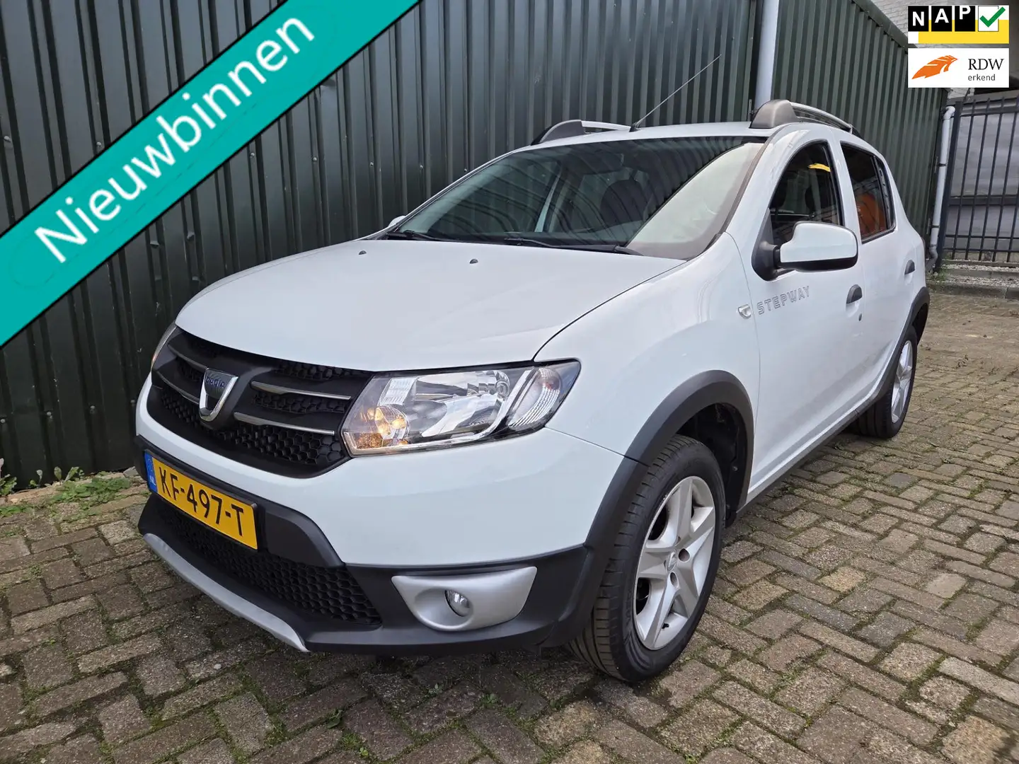 Dacia Sandero 0.9 TCe S&S Stepway 1e eigenaar navi Wit - 1