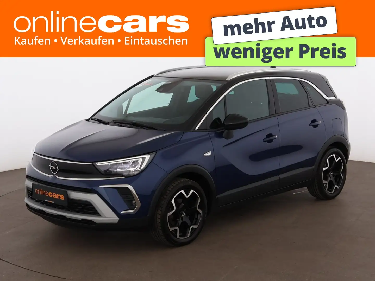 Opel Crossland 1.5 D Elegance LED HEAD-UP LEDER NAVI Blau - 1
