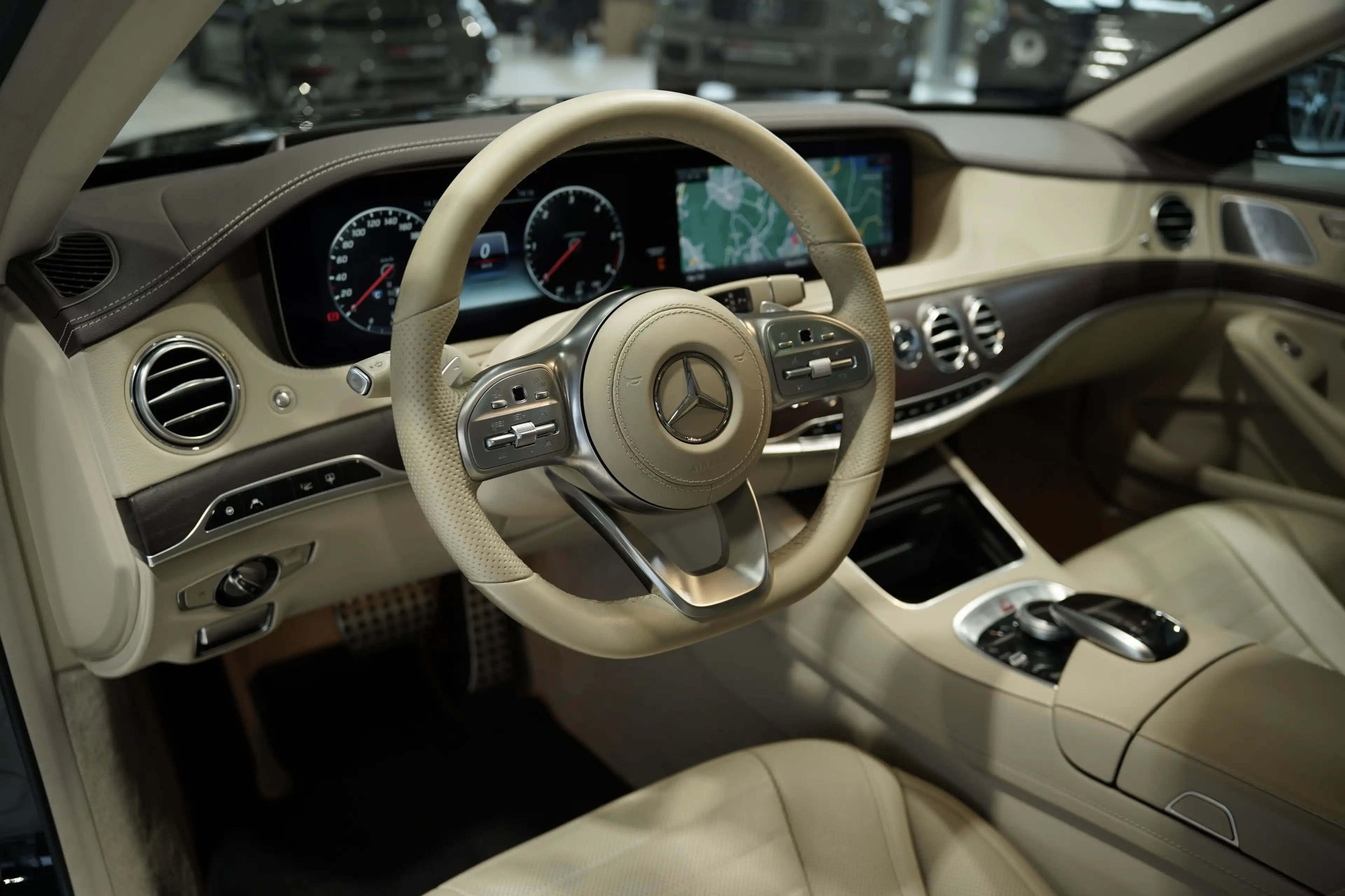Mercedes-Benz S 400 d 4M Lang AMG Line *2.H *Fond TV *Pano * — photo 30