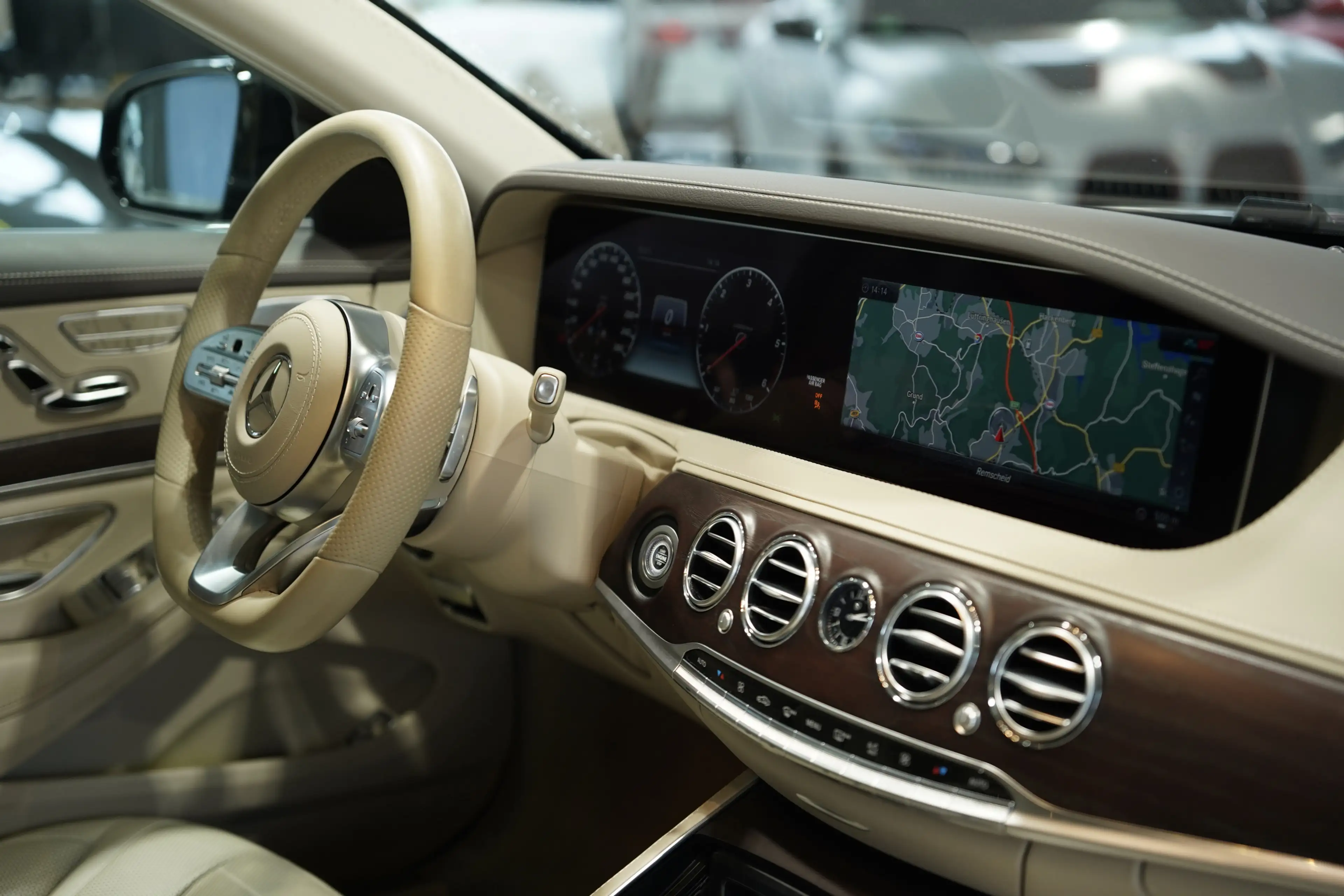 Mercedes-Benz S 400 d 4M Lang AMG Line *2.H *Fond TV *Pano * — photo 16