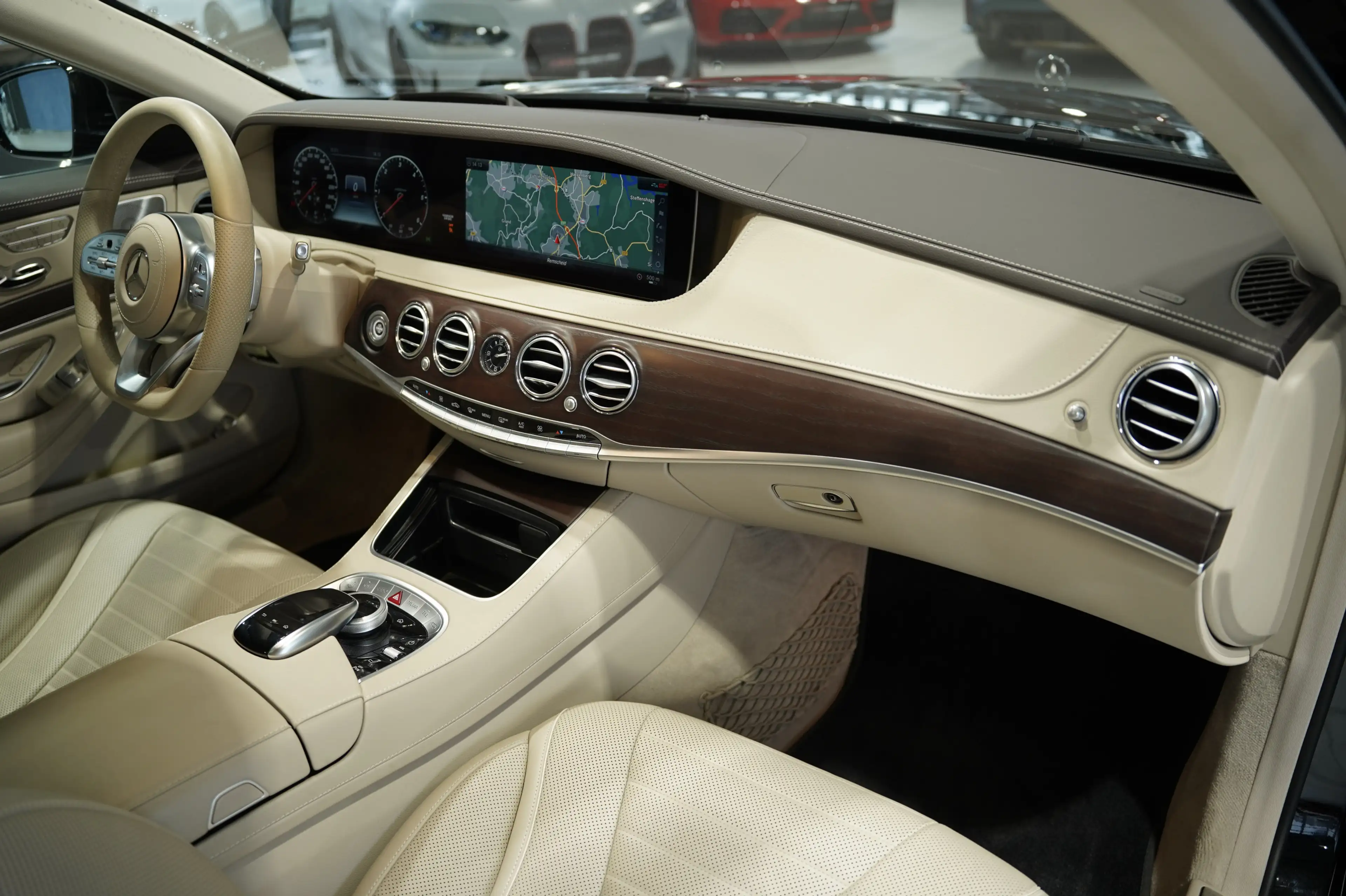 Mercedes-Benz S 400 d 4M Lang AMG Line *2.H *Fond TV *Pano * — photo 15