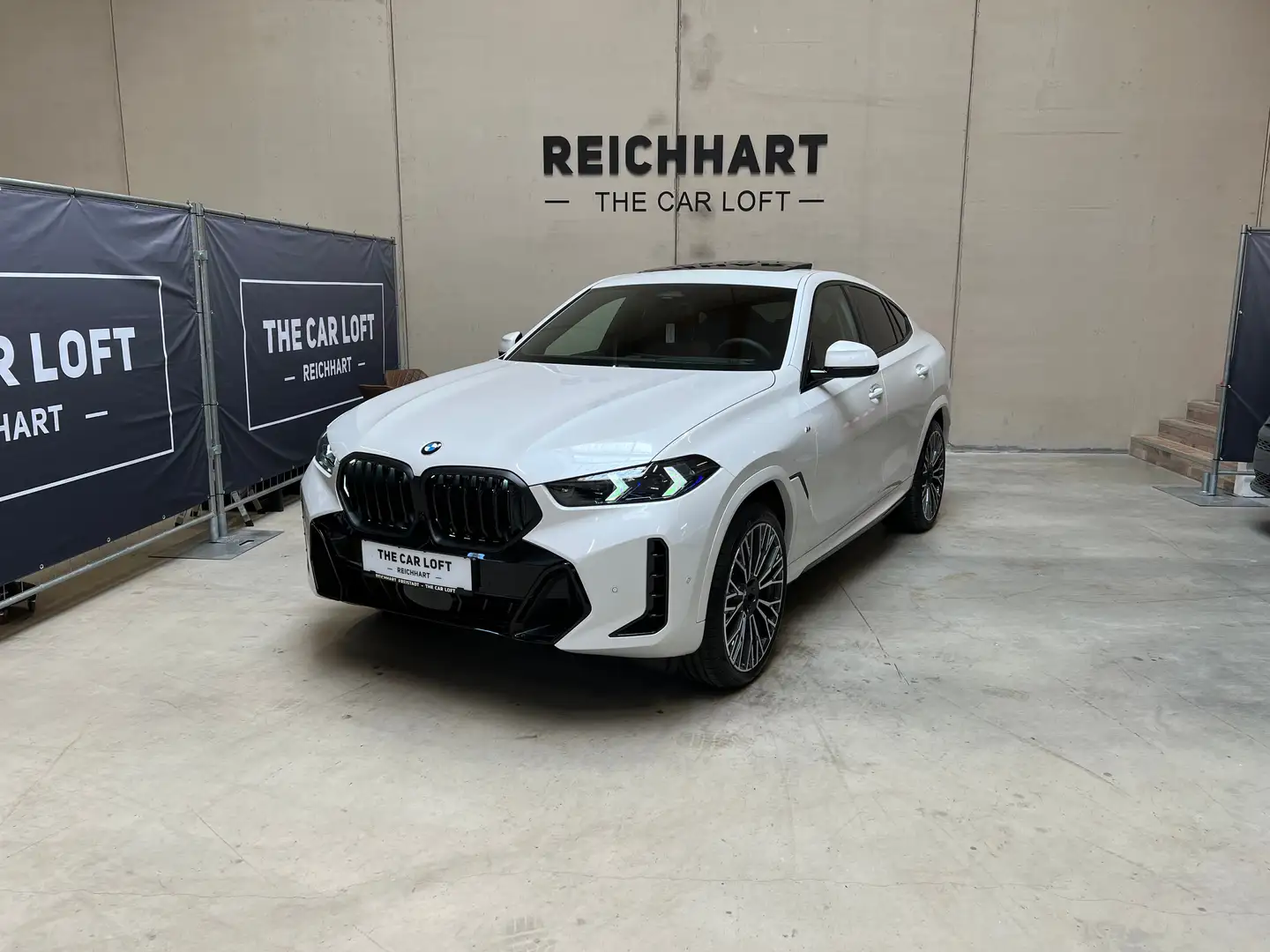 BMW X6 40d xDrive M SPORT PRO LEASINGAKTION Blanco - 1