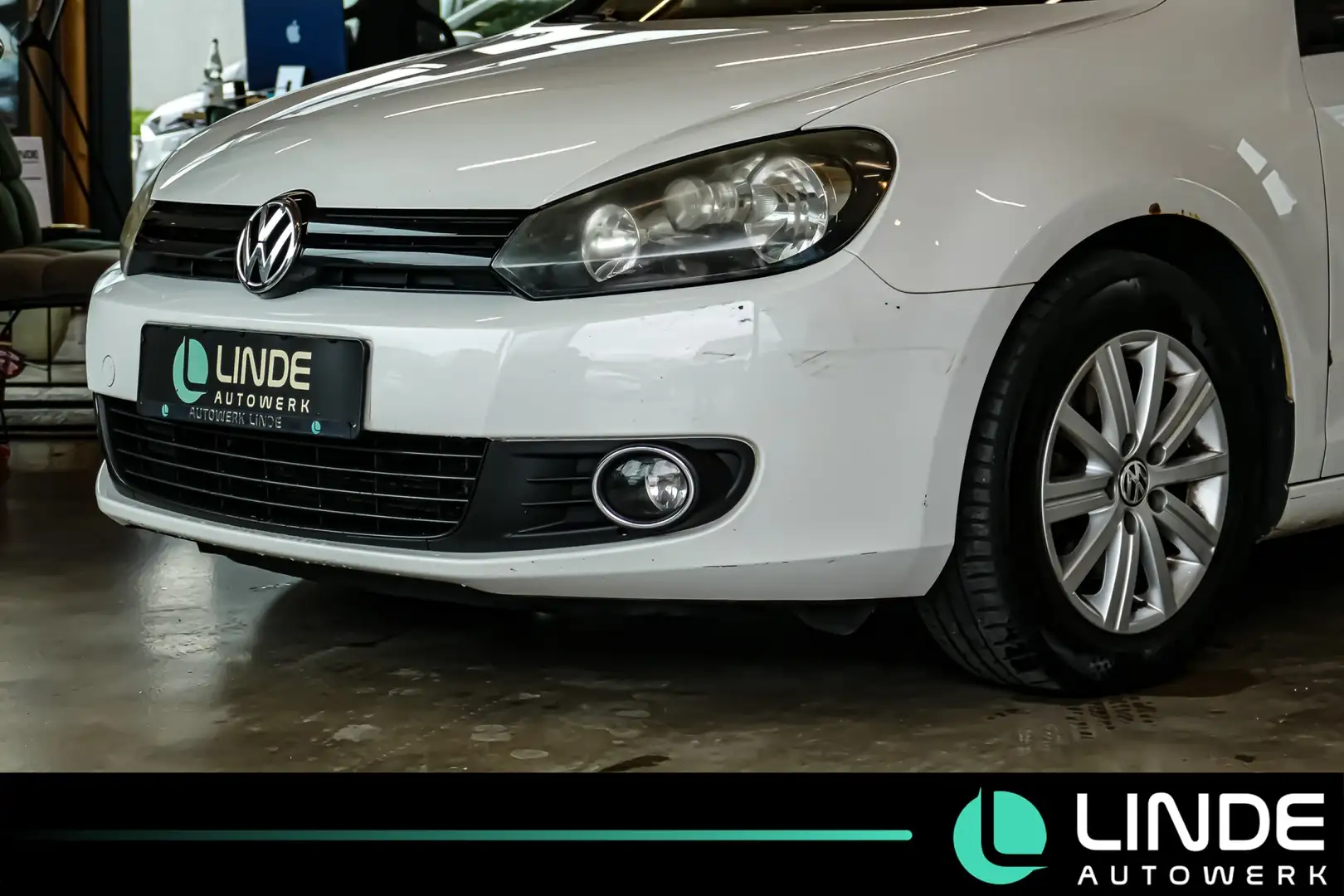 Volkswagen Golf NAVI|KLIMA|16 ALU Weiß - 2