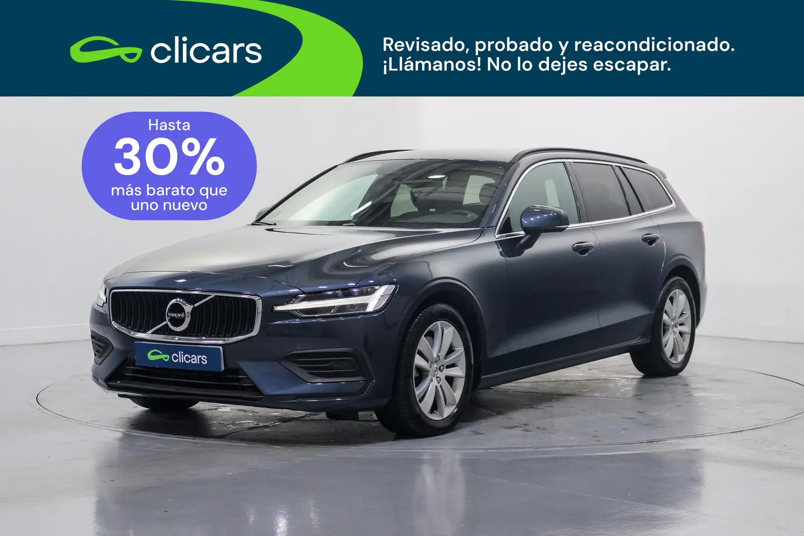 Volvo V60 B4 Momentum Pro Aut. Azul - 1