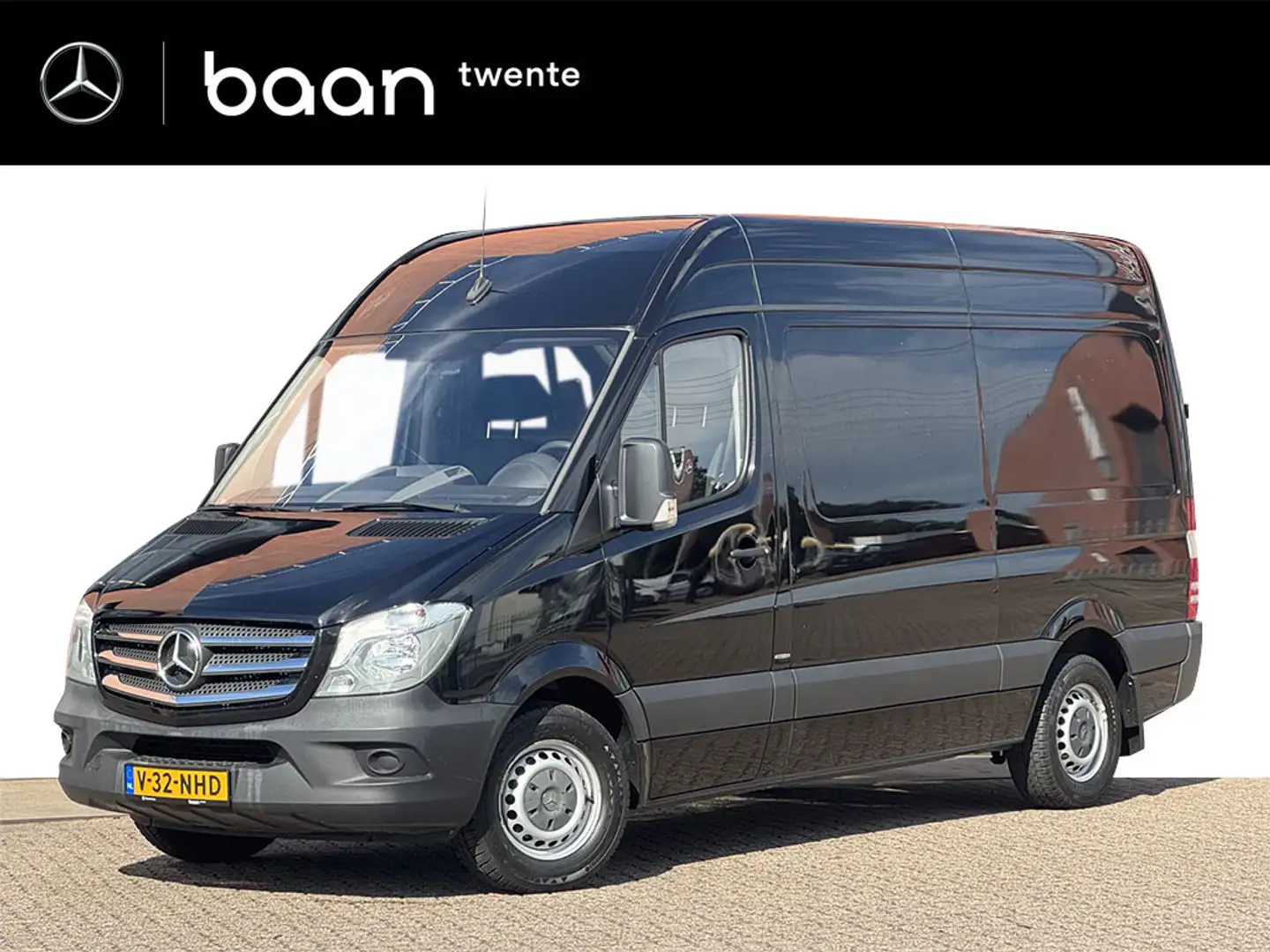 Mercedes-Benz Sprinter 314 L2H2 | Camera | Airco | Volledig dealeronderho Zwart - 1