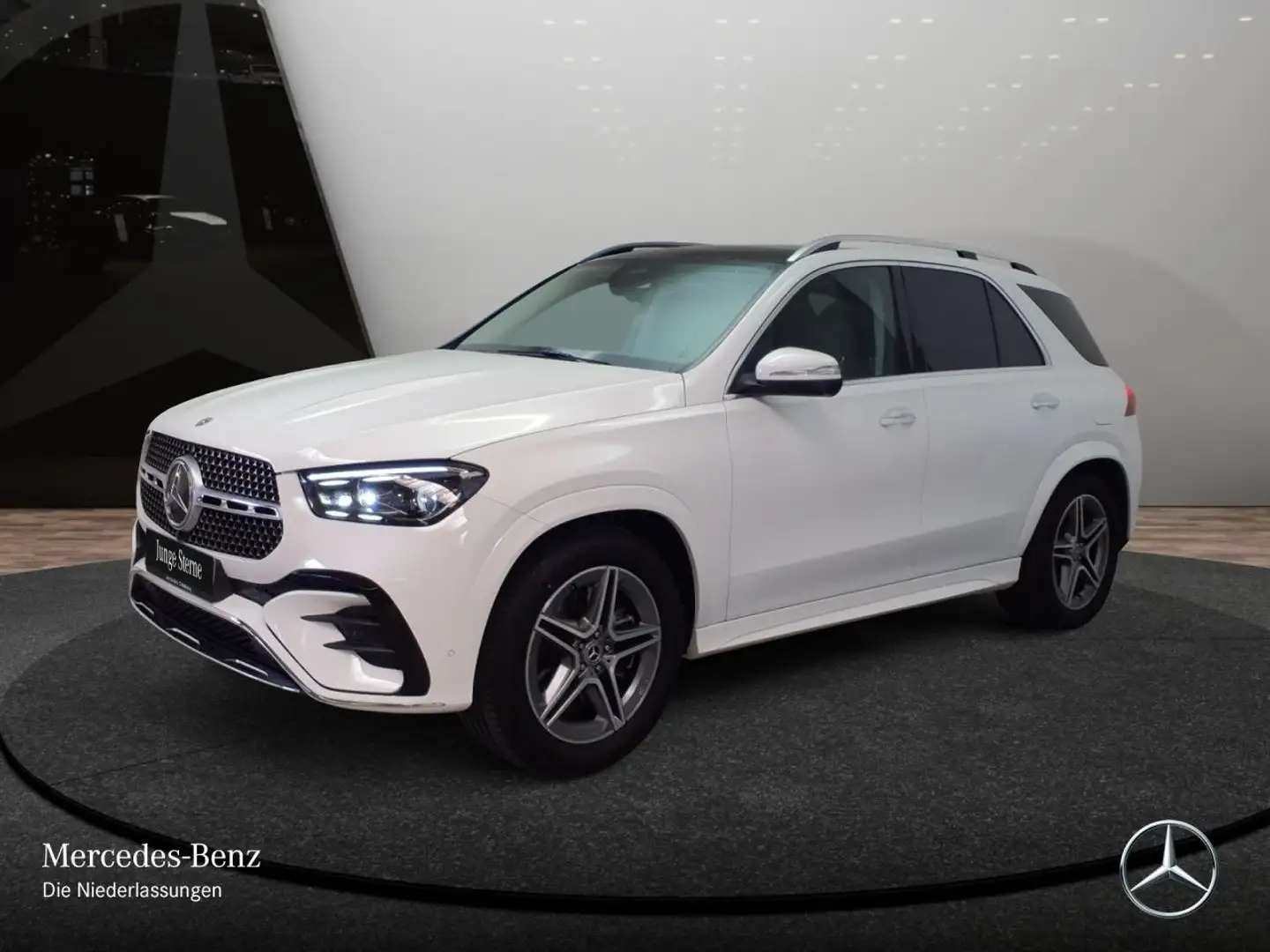 Mercedes-Benz GLE 350 de 4M AMG+PANO+360+AHK+MULTIBEAM+20"+SPUR Weiß - 2