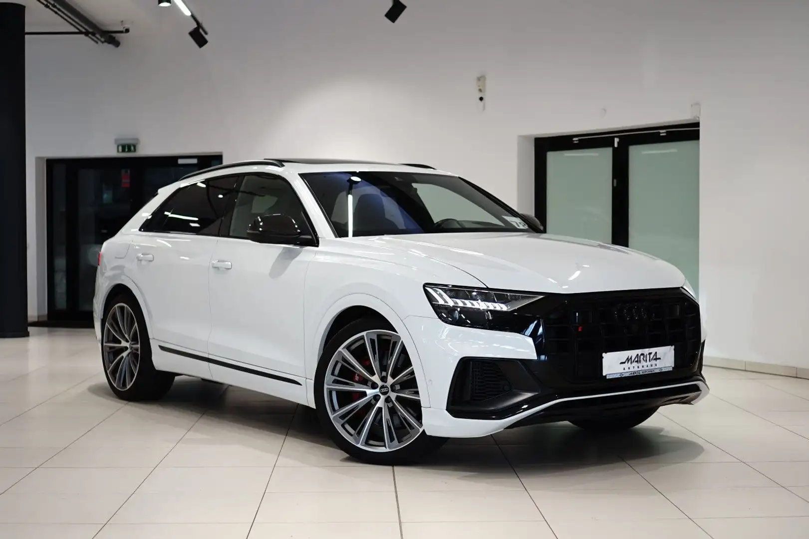 Audi SQ8 4.0|RS-SITZ|NIGHT|SOFTC|LUFT|3D|B&O|MASSAGE| Weiß - 1