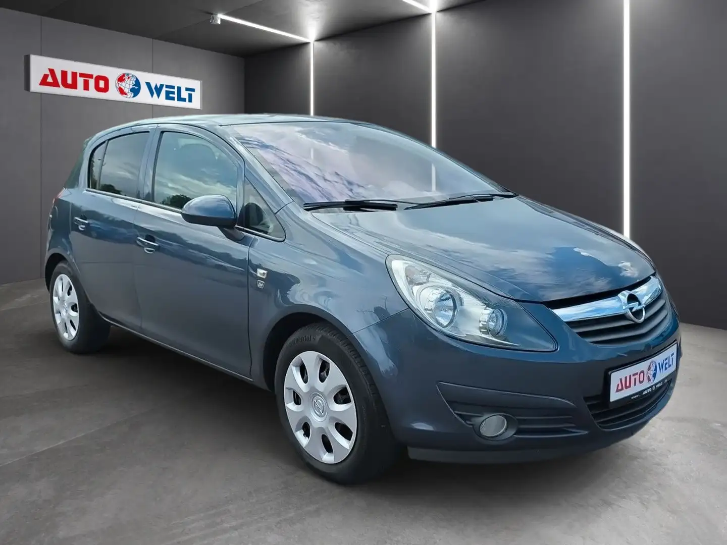 Opel Corsa D 1.4 5-trg. Klimaautomatik Sitzheizung Grau - 2