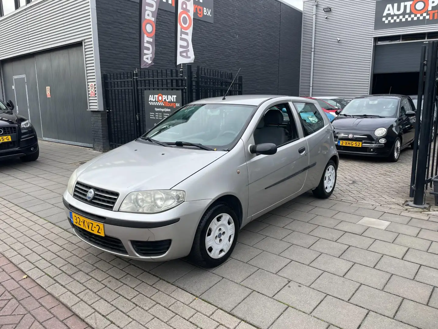 Fiat Punto 1.2 Active 3e Eigenaar! Airco NAP APK 1 Jaar Gris - 1