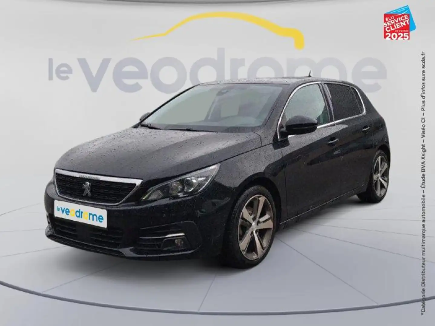 Peugeot 308 1.2 PureTech 130ch E6.c S/S Allure 108g GPS Camera Noir - 1