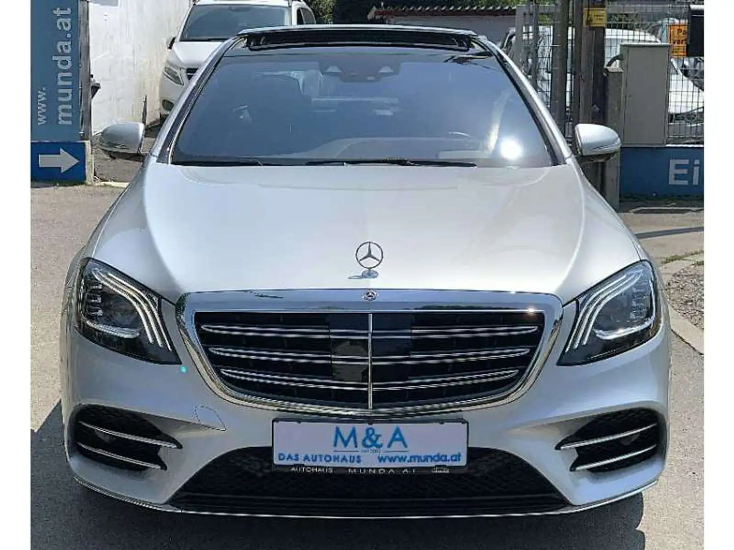 Mercedes-Benz S 400 S400 4Matic AMG Line*ERSTBESITZ+GARANTIE Argintiu - 2