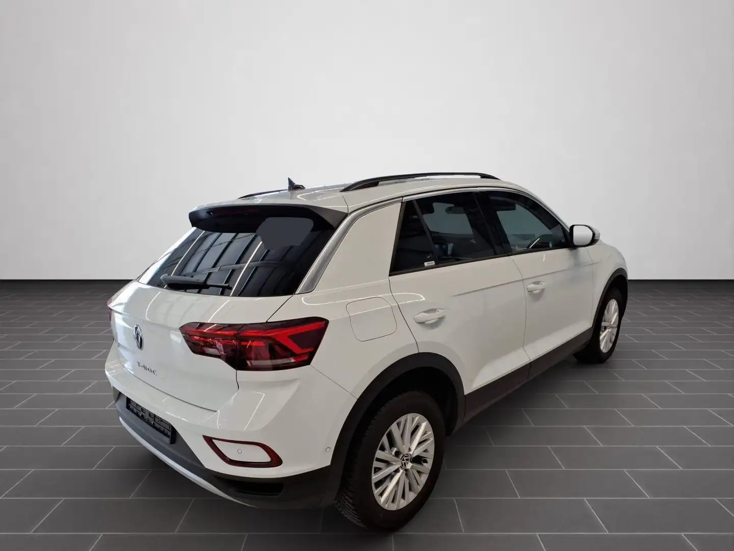 Volkswagen T-Roc 1,0 TSI NAVI/LED/PDC/Sizuheizung vo./u.v.m Weiß - 2