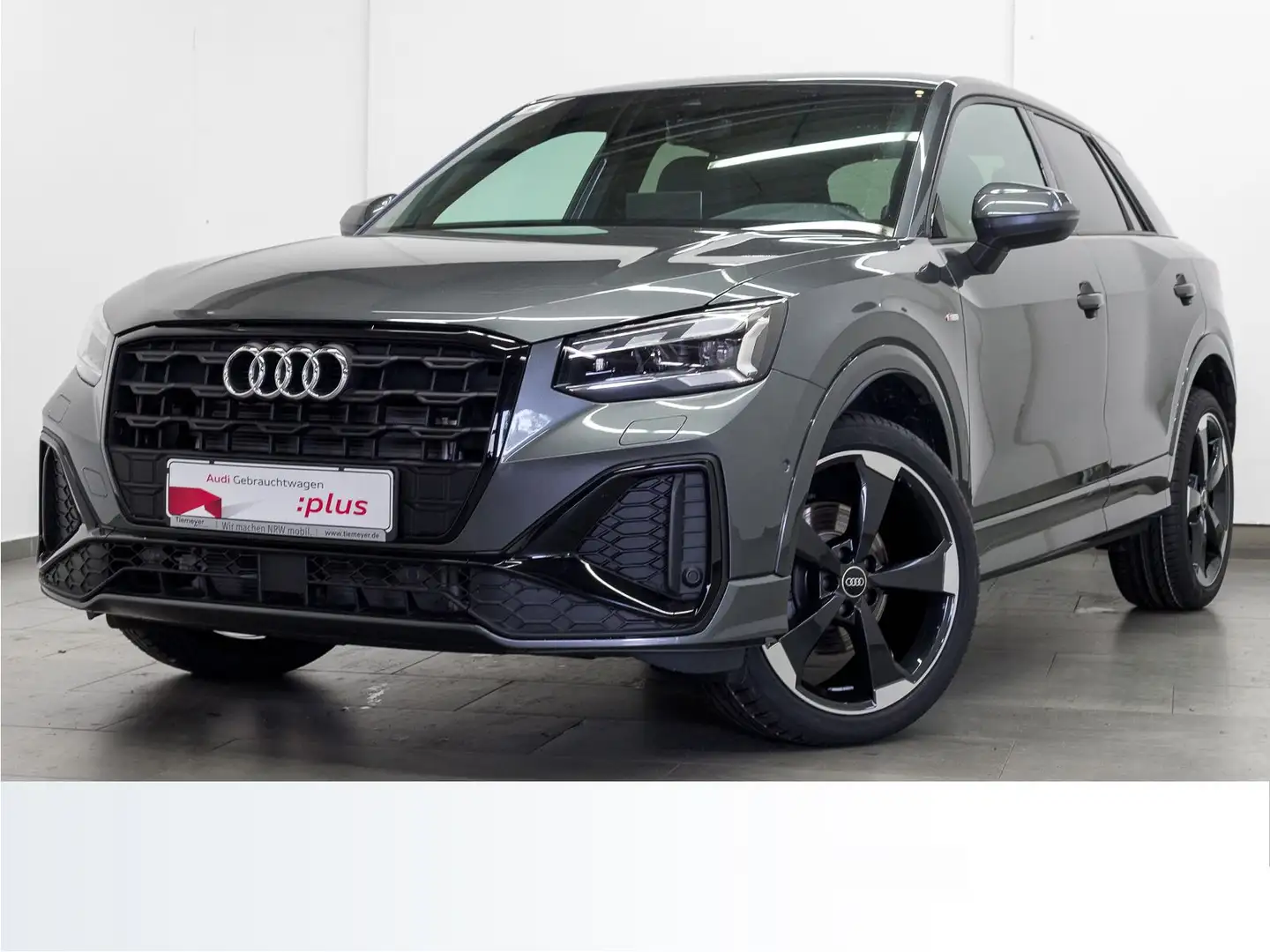 Audi Q2 35 TDI 2x S LINE UPE57 LM19 RAUTENSTEPPUNG AH Gris - 2