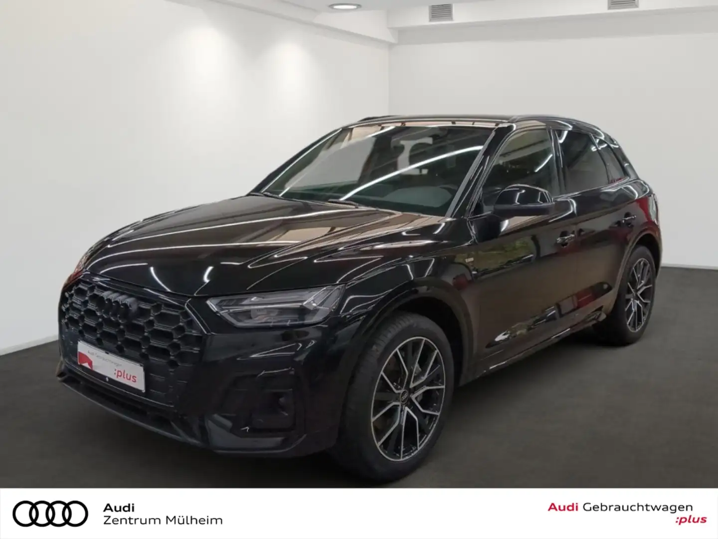 Audi Q5 40 TDI quattro S line Navi LED virtual Schwarz - 1