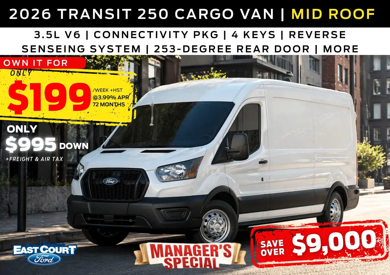 2026 Ford Transit Cargo Van