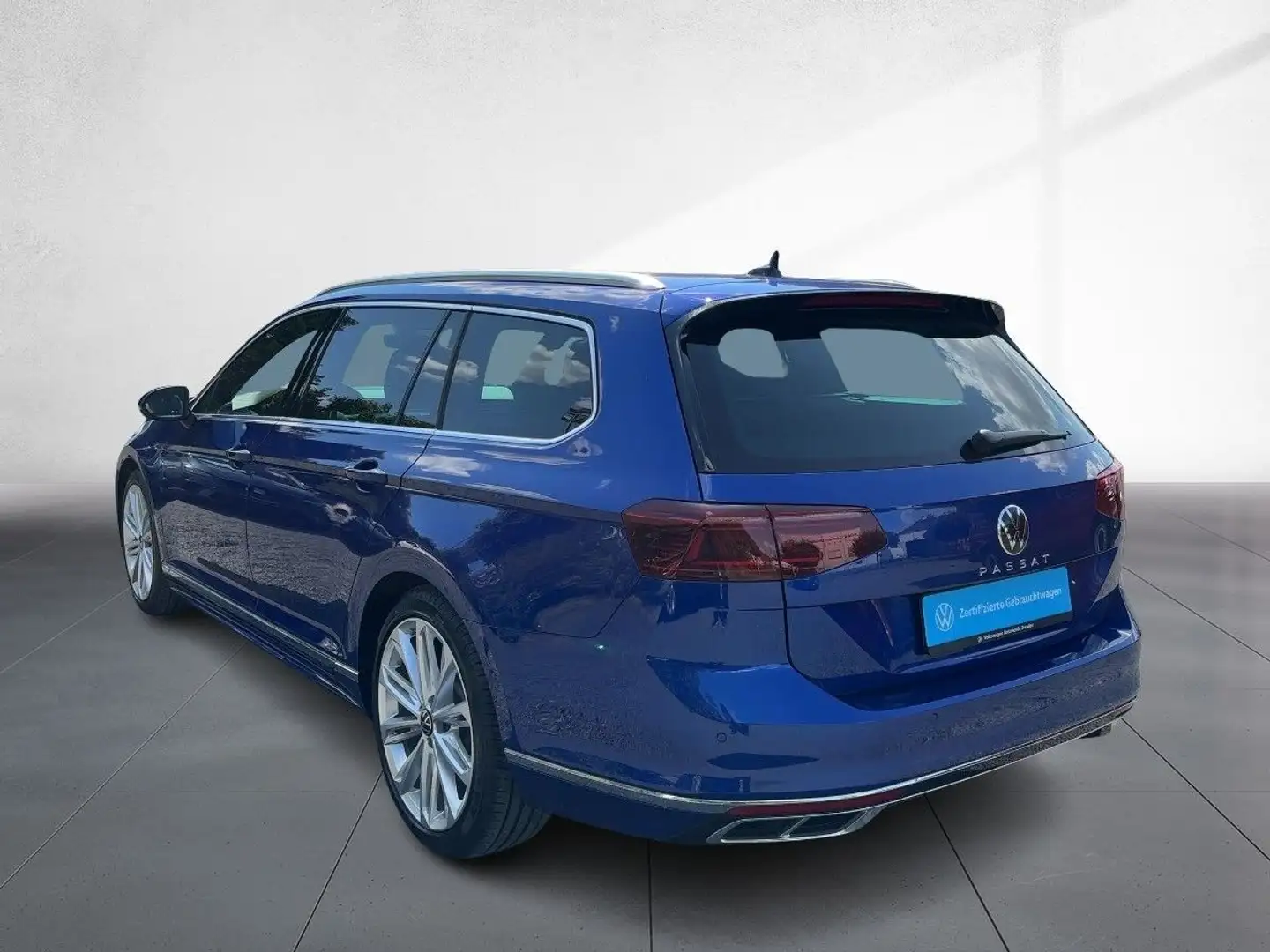 Volkswagen Passat Variant Elegance 2.0 TDI R-Line AHK LEDER Bleu - 2