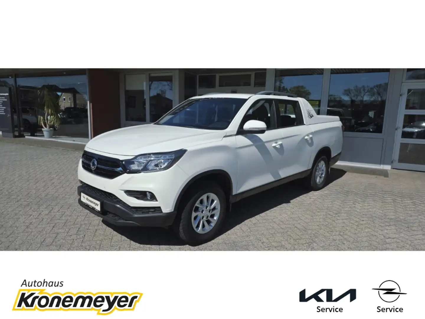 SsangYong Musso Grand 4WD Quartz Pickup Navi Rückfahrkamera Weiß - 2
