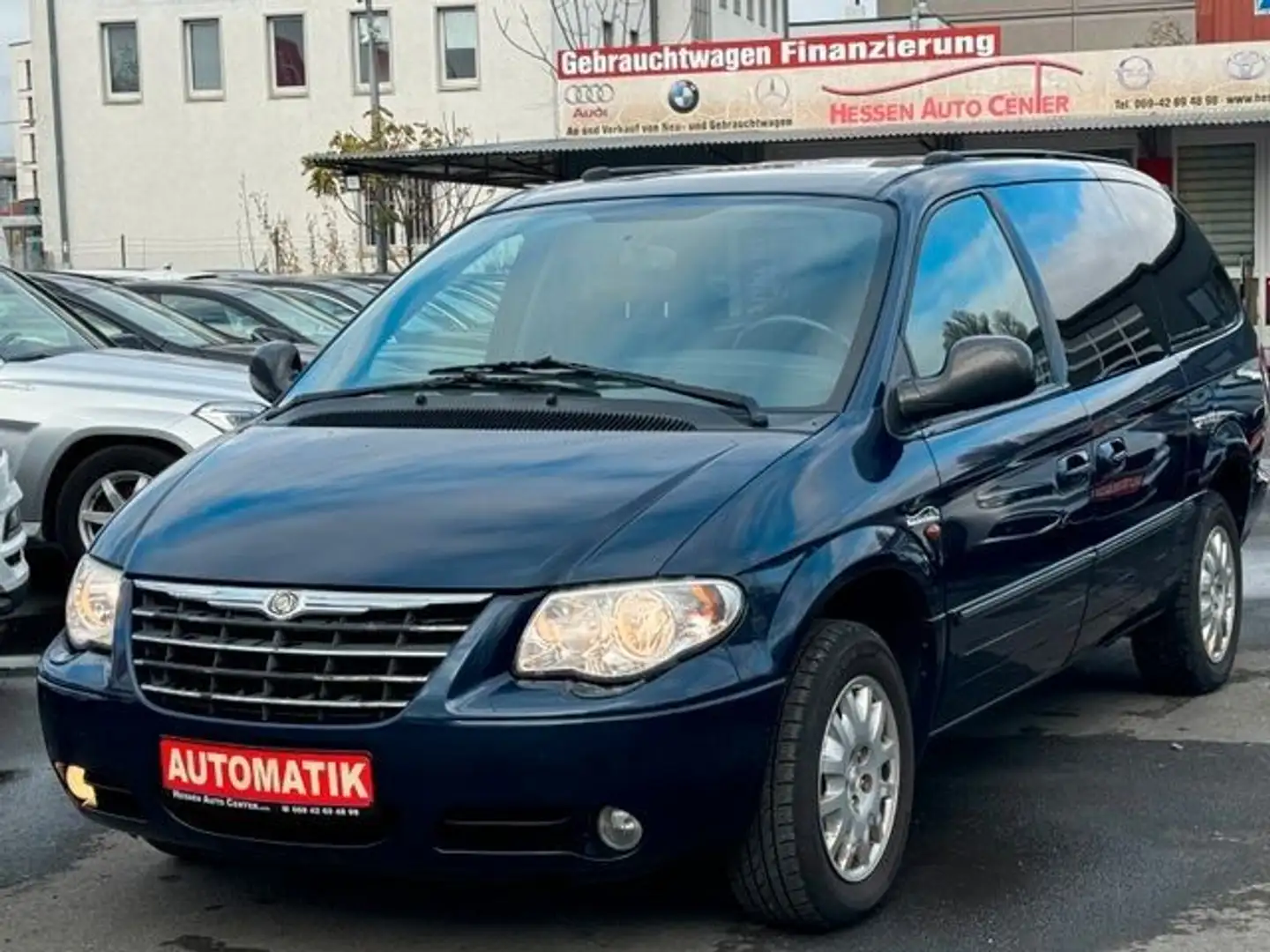 Chrysler Voyager Grand Voyager*Navi*Leder*AHK*Tempo*7 Sitze*TOP Blau - 1