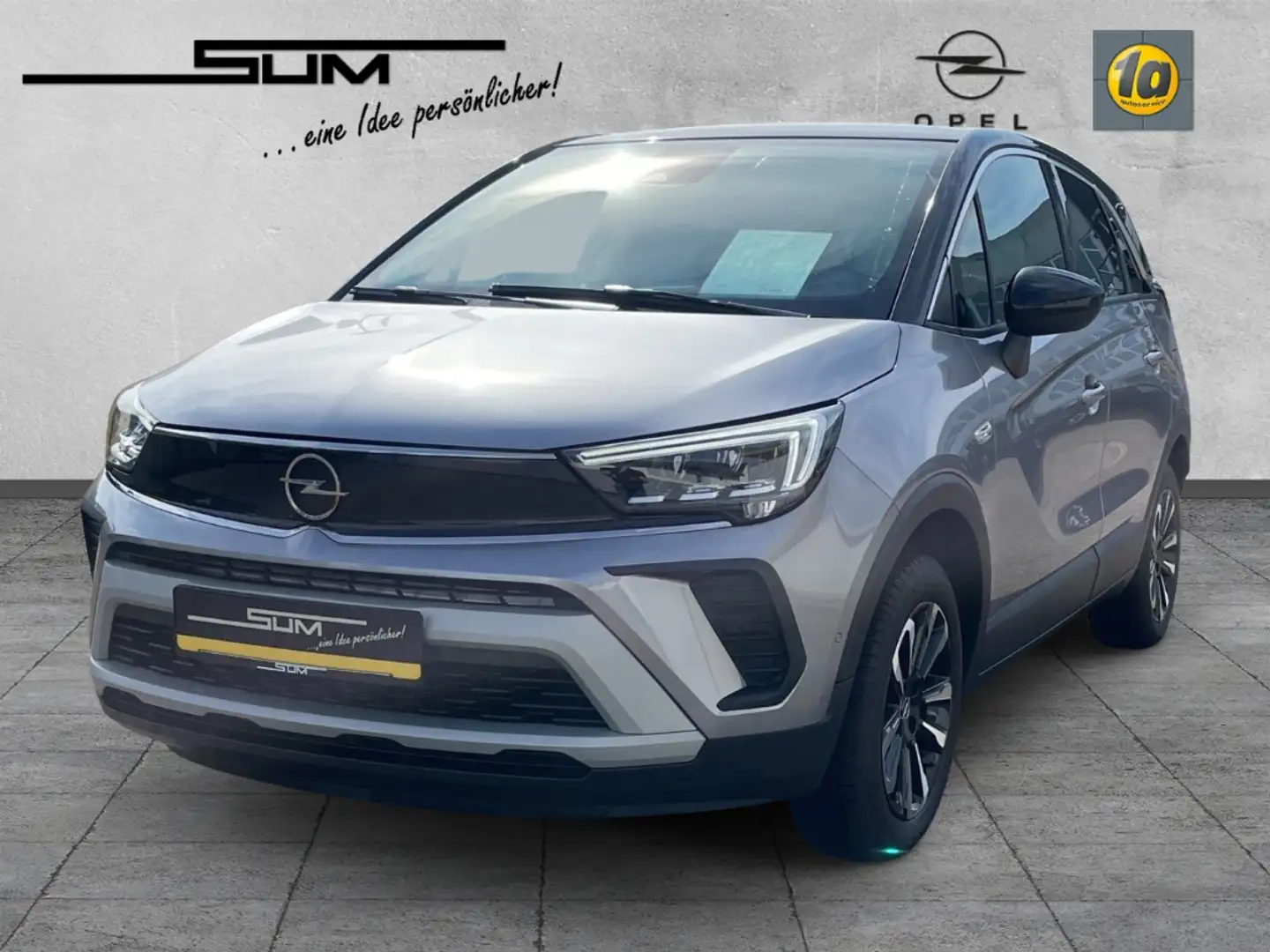 Opel Crossland 1.2 Turbo Elegance Gris - 1