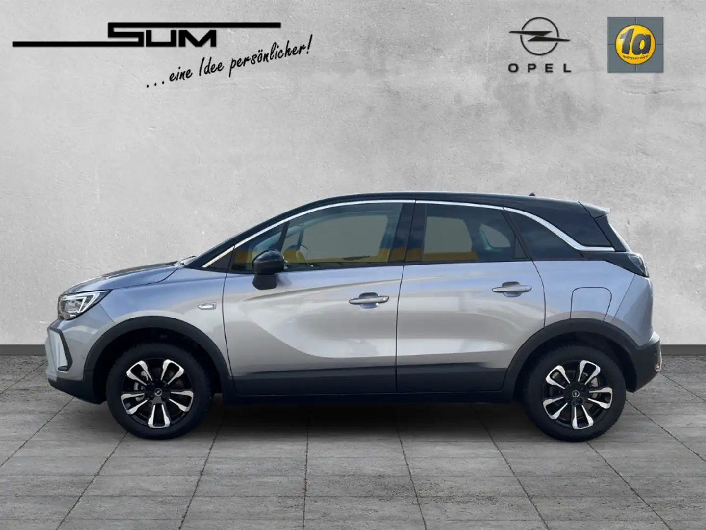 Opel Crossland 1.2 Turbo Elegance Gris - 2