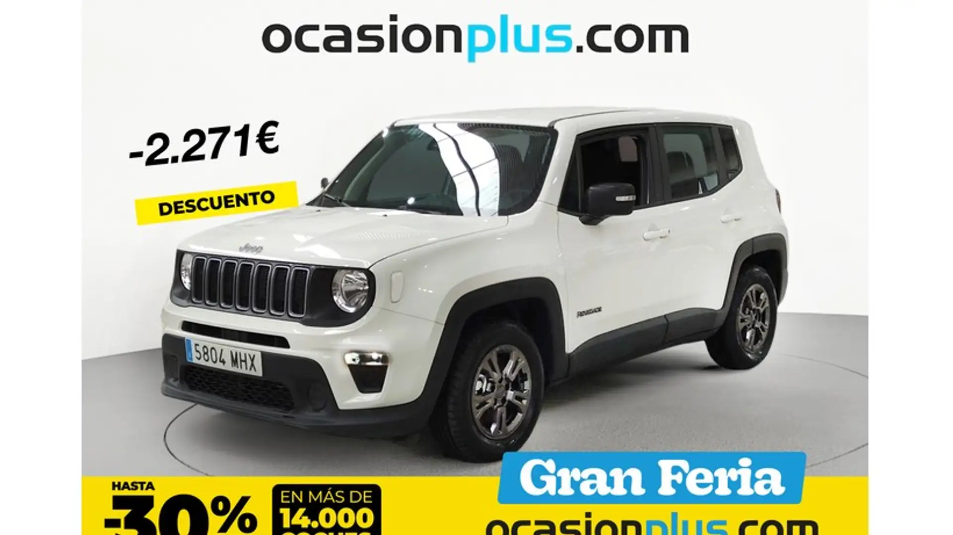 Jeep Renegade 1.5 MHEV Longitude Weiß - 1