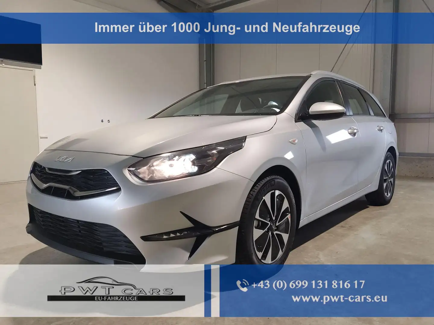 Kia Ceed SW / cee'd SW Sportswagon Spin CD 1.5 T-GDI 7DCT 140 PS Navi-... Zilver - 1