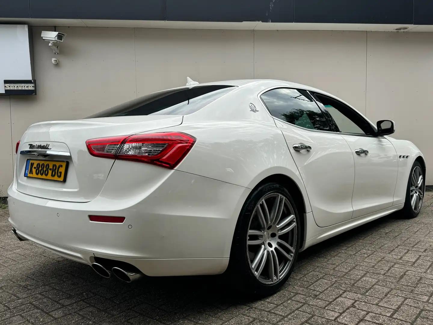 Maserati Ghibli 3.0 V6 Diesel Automaat met volledige historie vana Bianco - 2