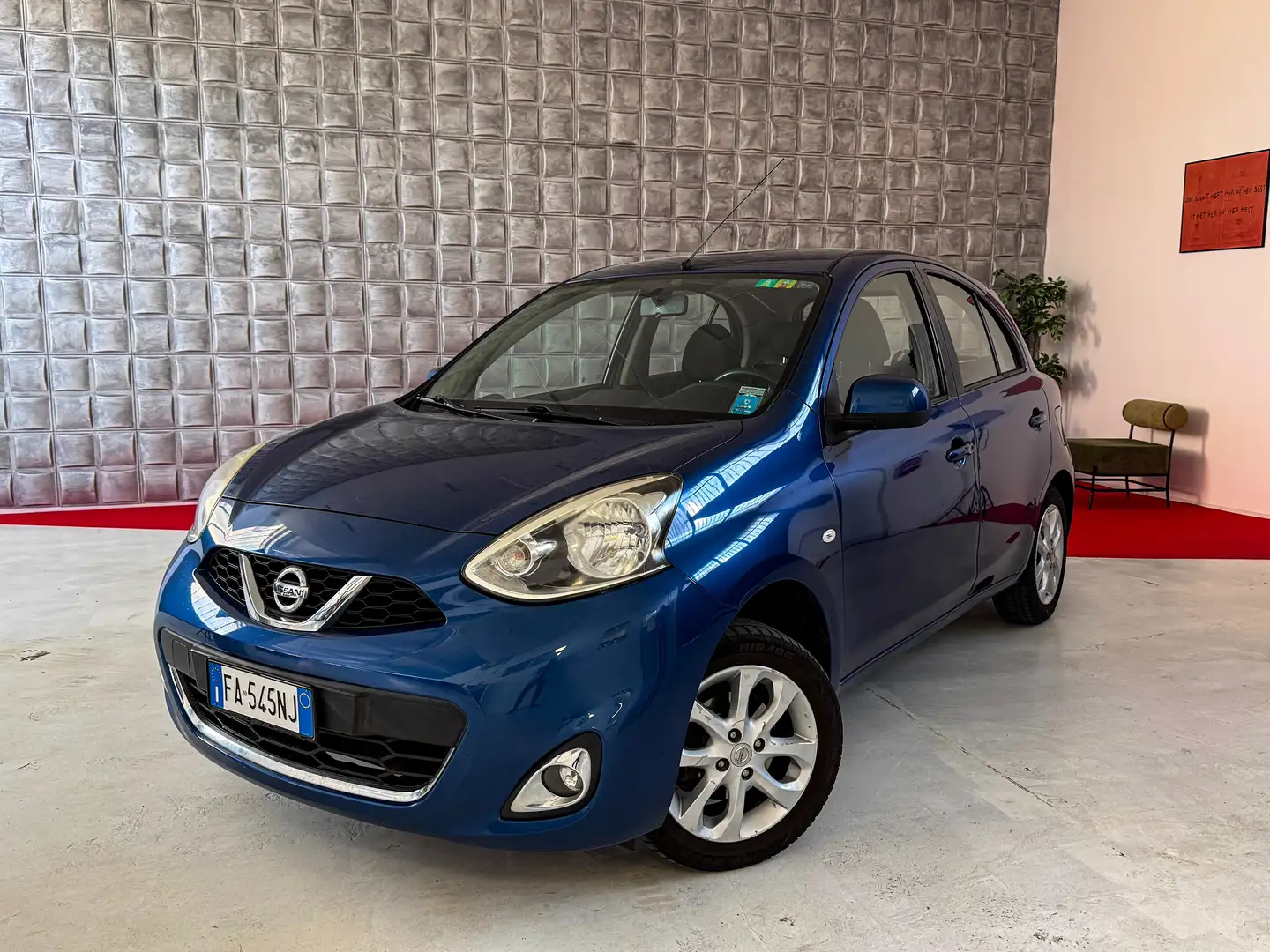 Nissan Micra IV 2013 1.2 Comfort eco Gpl Blu/Azzurro - 1