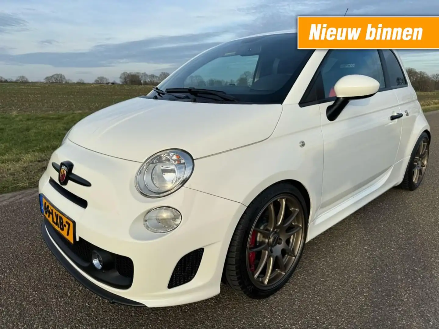Fiat 500 ABARTH / Snelste van NL / 310 PK!! / VOLL/ Blanco - 1