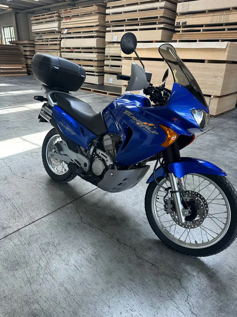 Honda Transalp 650 Albastru - 2