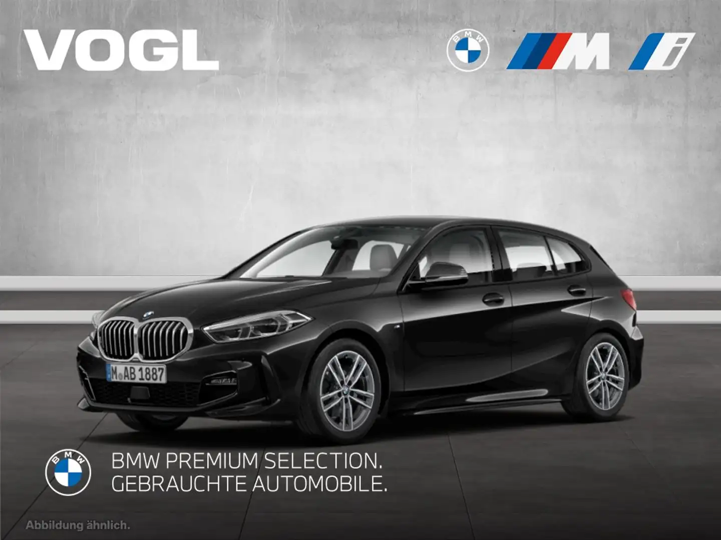 BMW 116 i Hatch Schwarz - 1