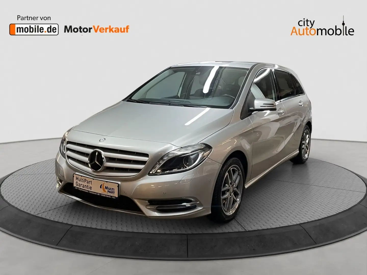 Mercedes-Benz B 220 B -Klasse B 220 CDI/Tempomat/Leder/Navi Silber - 1