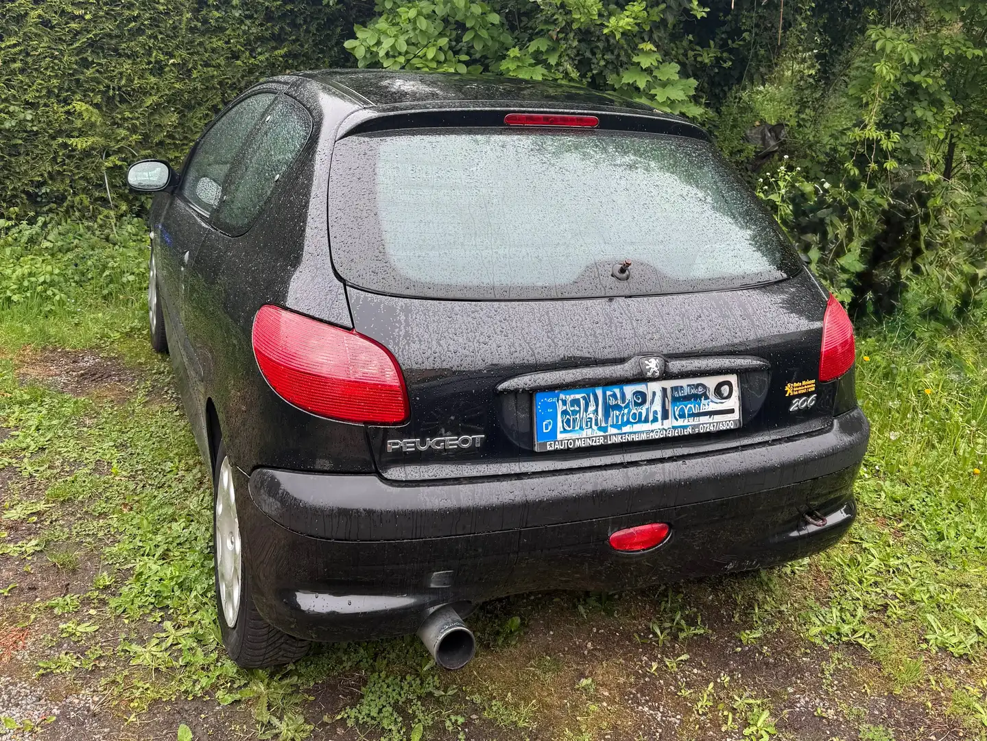 Peugeot 206 206 60 Filou Schwarz - 2